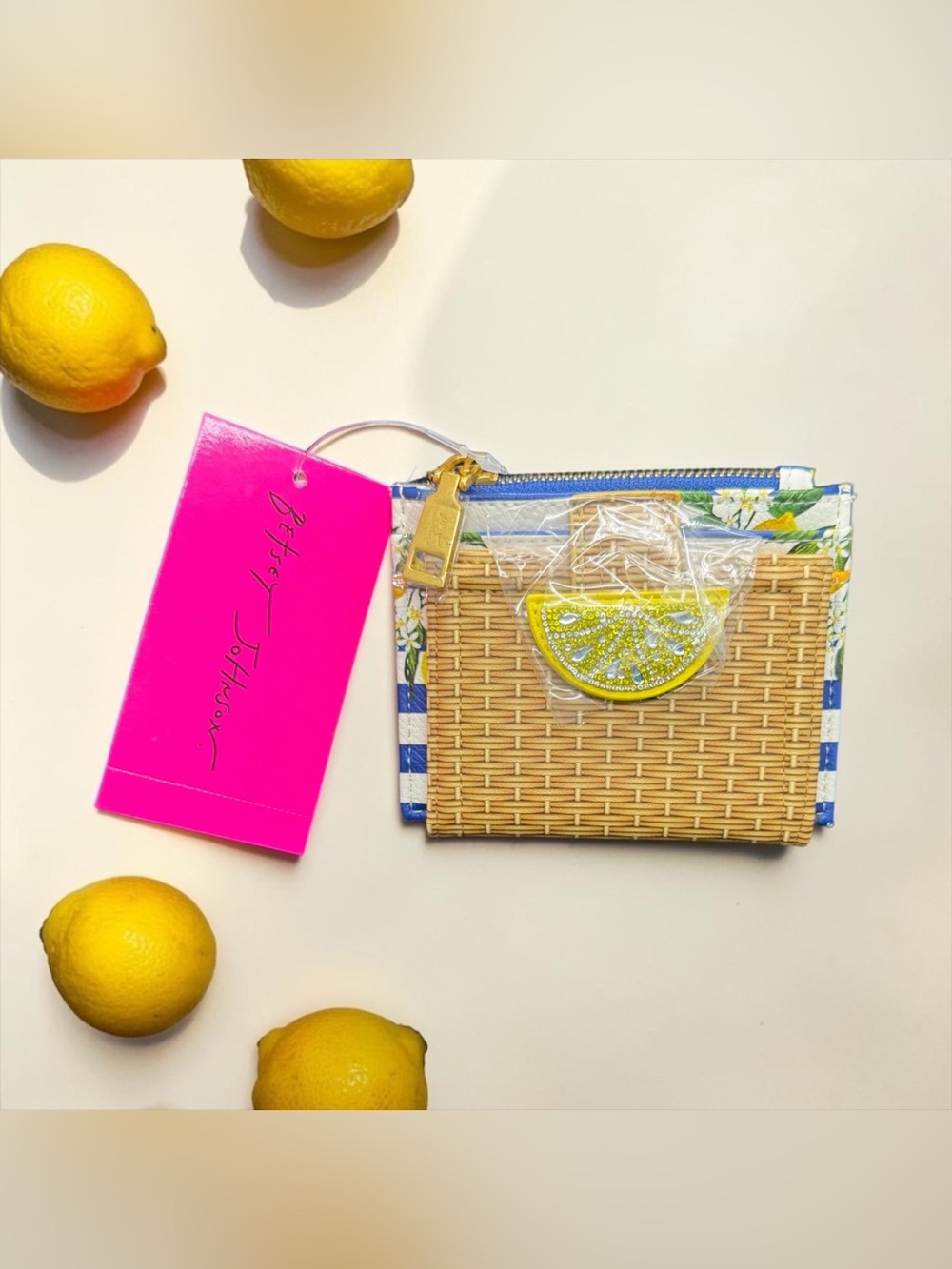 🍋BETSEY JOHNSON🍋Zest for Life Wallet/NWT